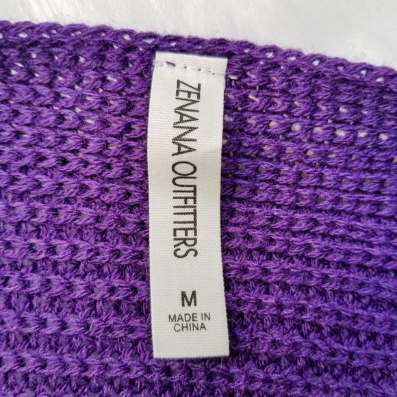 SOLD Purple Flared Sleeve Sweater - Picture 7 of 8